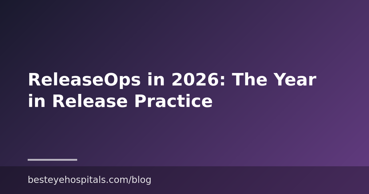 ReleaseOps in 2026: The Year in Release Practice
